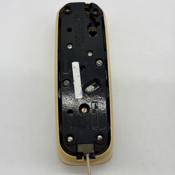 Vtg Western Electric Trimline Rotary Dial Telephone Harvest Gold AT&T Desktop 84 - Picture 7 of 9